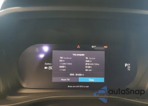 2023 Volvo Xc40 Recharge Ultimate from USA, damaged, VIN YV4ED3UM1P2079859